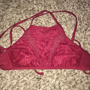Halter bikini top